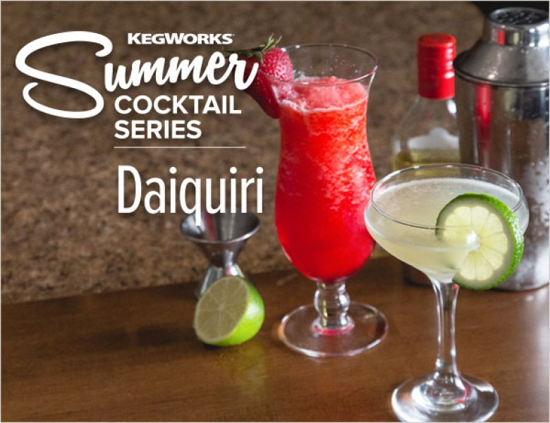 Summer Cocktail Series Classic and Frozen Daiquiris Food & Dining